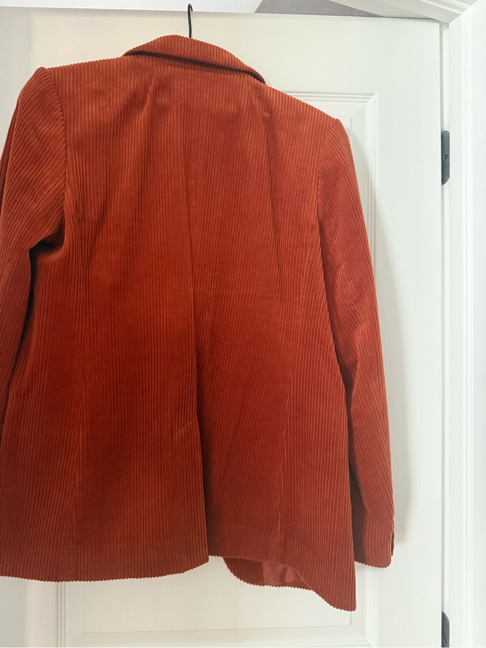 Banana Republic Women's Rust-Orange Corduroy Blazer - Picture 2 of 4